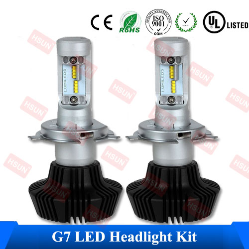Kit G7 Full leds Luxeon ZES Vega® 2 ampoules H8 12V 24V