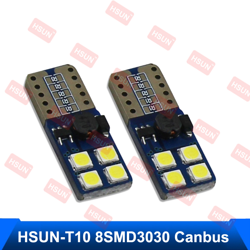 HSUN T10 (w5w) CANBUS SMDx5 G2 LED bulb - MK LED